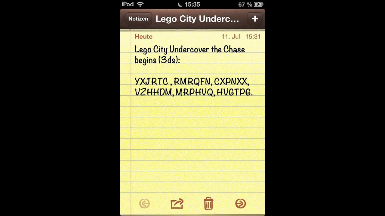 lego city undercover cheat